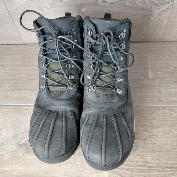 Huckberry Boots Mens 10.5 Black Leather All Weather Overland Mid Outdoor Hiking main image 4